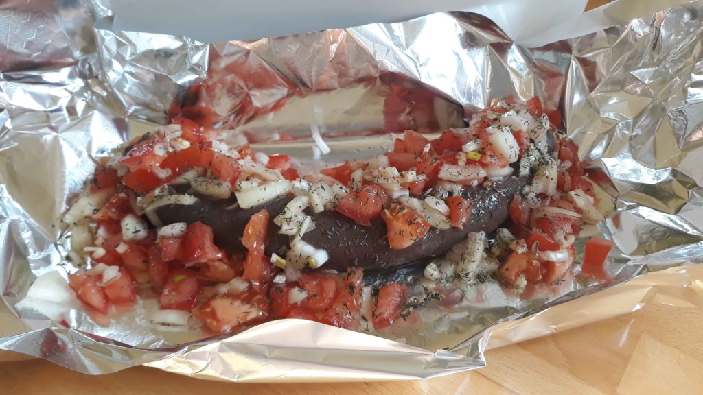 Boudin noir en papillote - Captain Slip : blog culinaire & confrérie du