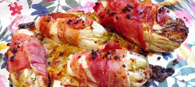 Endives farcies, façon italienne