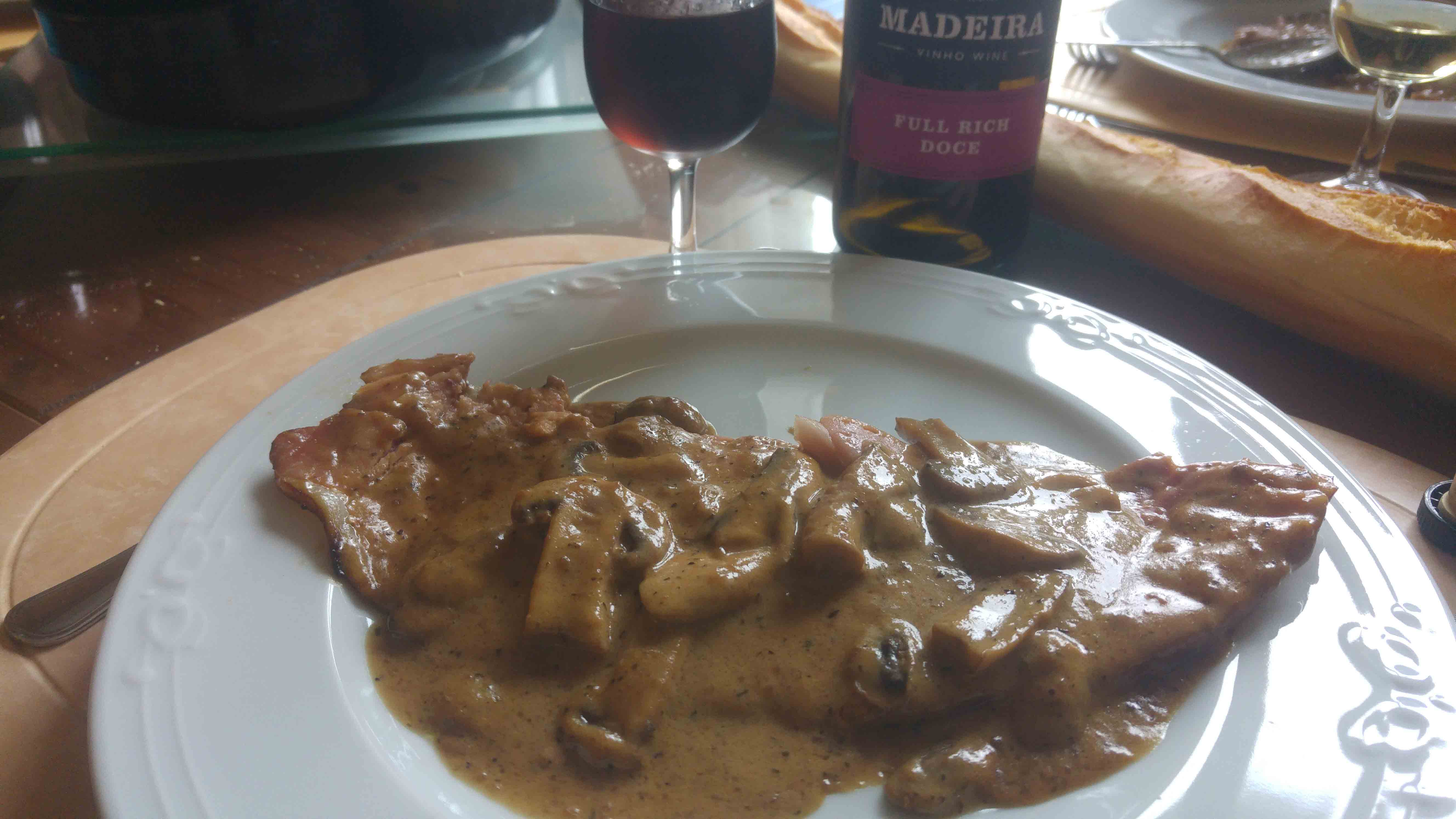 Jambon sauce madère | Captain Slip : blog culinaire & confrérie du Slip