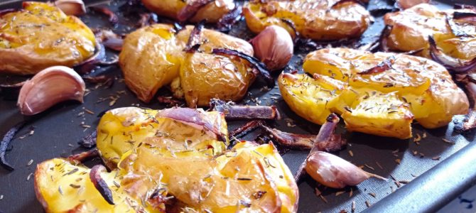 Pommes de terre smashed