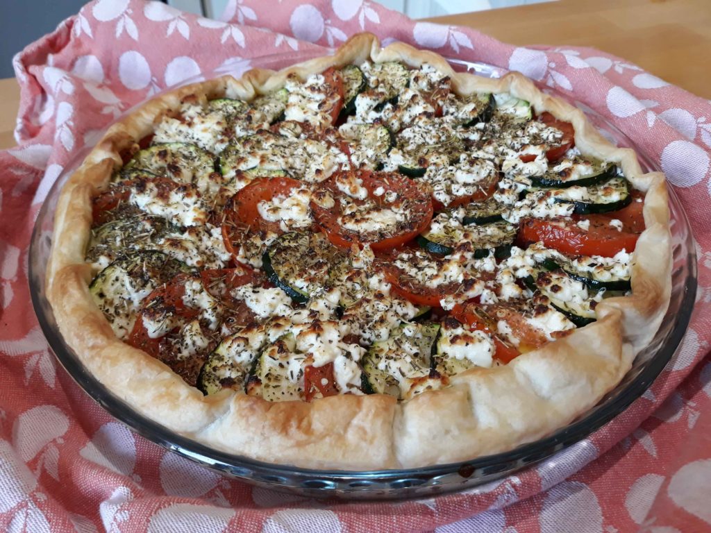 Tarte Courgettes Tomates Feta Moutarde Captain Slip Blog